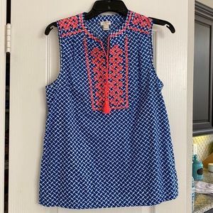 Sleeveless Spring Top